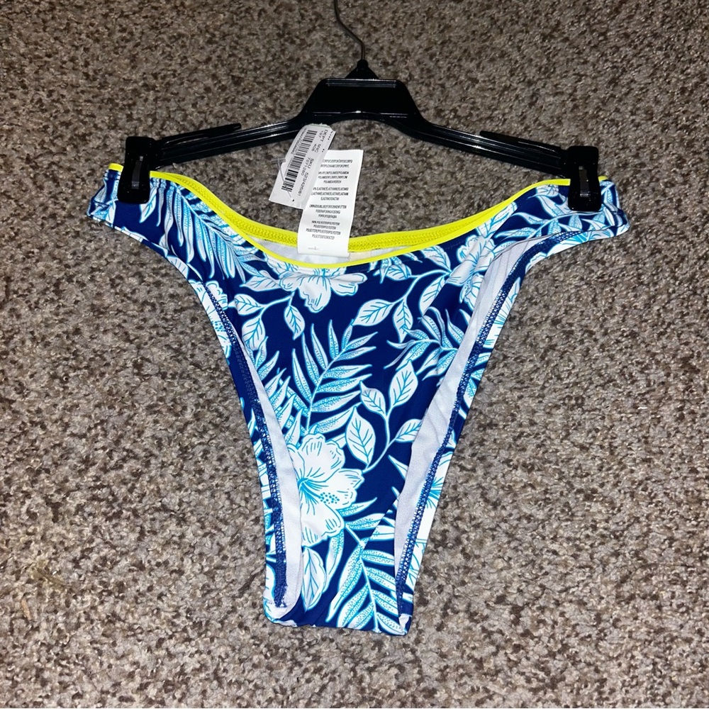 Hobie Skimpy Bikini Bottoms Women’s Size M Blue NWT